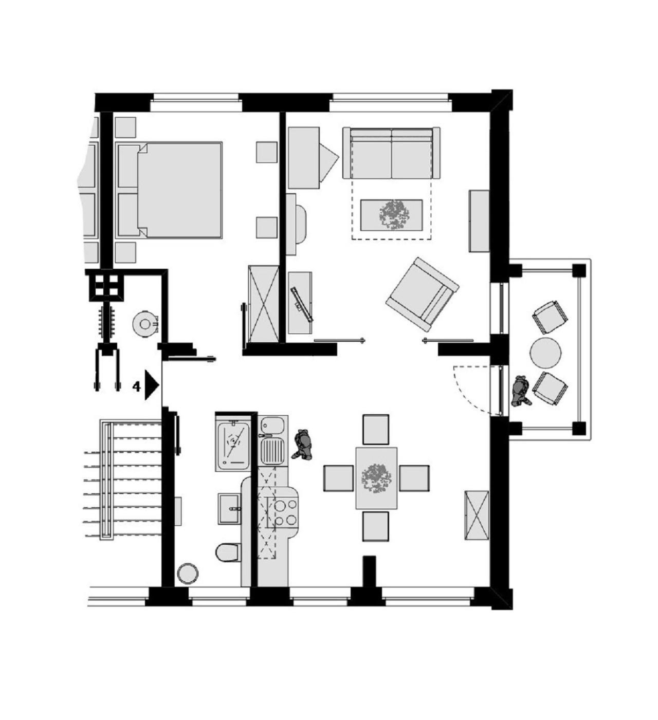 Villa Herbstwind In Binz Phòng bức ảnh